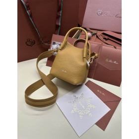 Loro Piana Women's Bale M/i Bucket Bag / Spiced Curry