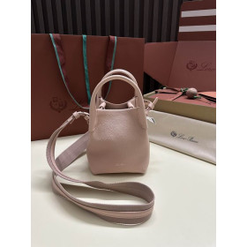 Loro Piana Women's Bale M/i Bucket Bag / Light P/k