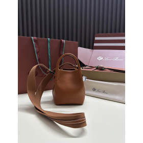 Loro Piana Women's Bale M/i Bucket Bag / Brown