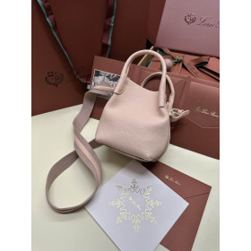 Loro Piana Women's Bale M/i Bucket Bag / Candoglia Marble