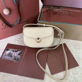 Loro Piana Women's Ghiera M/i Shoulder Bag / Whisper White