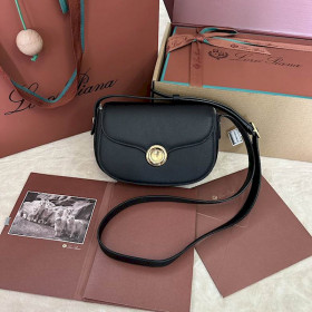 Loro Piana Women's Ghiera M/i Shoulder Bag / Black