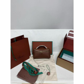Loro Piana Extra Bag L23 Burnt Tan Sun Gold Calfskin