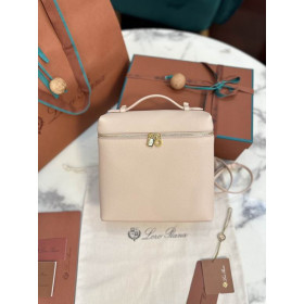 Loro Piana Women's Extra Pocket Backpack / Creamy Honey/Rolled Gold