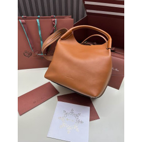 Loro Piana Women's Bale Bucket Bag / Tan