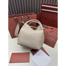 Loro Piana Women's Bale Bucket Bag / Beige