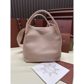Loro Piana Women's Bale Bucket Bag / Light P/k