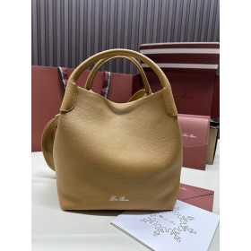 Loro Piana Women's Bale Bucket Bag / Spiced Curry