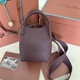 Loro Piana Women's Bale Small Bucket Bag / C/nabar