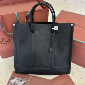 Loro Piana Women's Small Beam Tote / Black