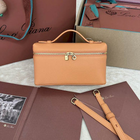 Loro Piana Women's Extra Small Pocket Bag / Bright Orange