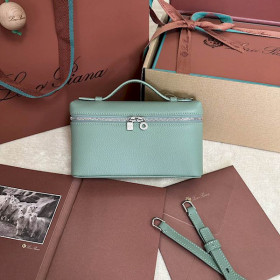 Loro Piana Women's Extra Small Pocket Bag / Cyan