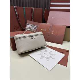Loro Piana Women's Extra Small Pocket Bag / New Ivory/Rolled Silver