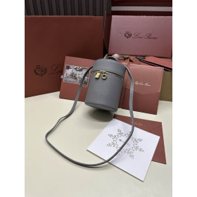 Loro Piana Women's Extra M/i Cyl/der Bag / Gray