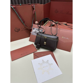 Loro Piana Women's Extra Small Bag / Chocolate With Smooth Calfsk/