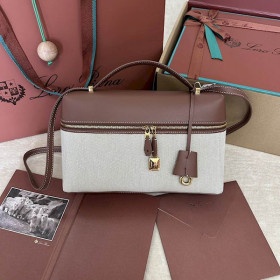 Loro Piana Women's Extra Pocket Bag / Natural/Caramel Sale