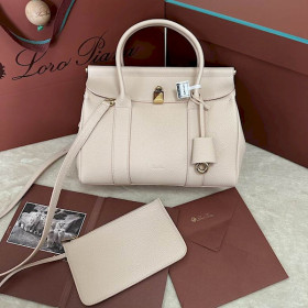 Loro Piana Women's Small Loom Bag / Creamy Honey