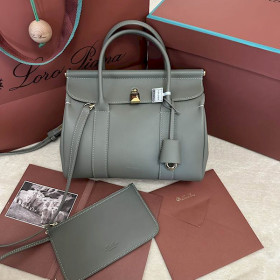 Loro Piana Women's Small Loom Bag / Glory Green
