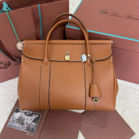 Loro Piana Women's Loom Bag / Warm tan