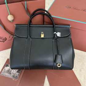 Loro Piana Women's Loom Bag / Black