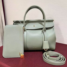 Loro Piana Women's Loom Bag / Dried Tarragon Green