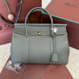 Loro Piana Women's Loom Bag / Glory Green