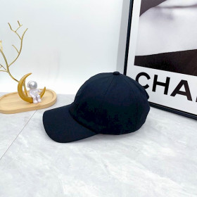Loro Piana Baseball Cap with Elasticated back Cashmere Storm System in black