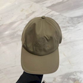 Loro Piana Baseball Cap with Elasticated back Microfibre Storm System in army green