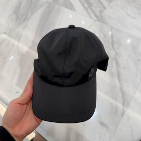 Loro Piana Baseball Cap with Elasticated back Storm System in black deals