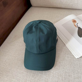 Loro Piana Baseball Cap with Elasticated back Storm System in dark green
