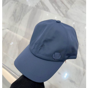 Loro Piana Baseball Cap with Elasticated back Storm System in dusty blue deals