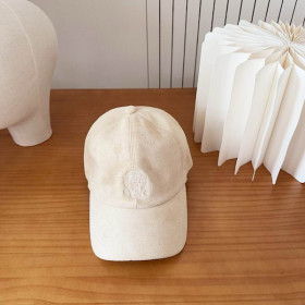 Loro Piana Baseball Cap with Adjustable strap in white