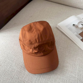 Loro Piana Baseball Cap with Elasticated back and Storm System in orange
