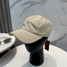 Loro Piana Baseball Cap with Elasticated back and Storm System in beige