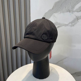 Loro Piana Baseball Cap with logo in dark brown