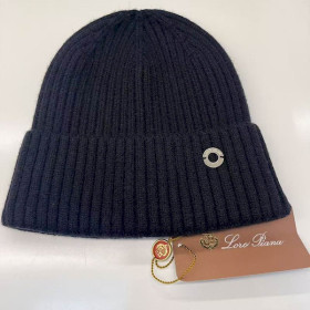 Loro Piana Men's / Women's Berretto Rougemont Beanie in black