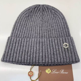 Loro Piana Men's / Women's Berretto Rougemont Beanie in gray
