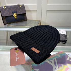 Loro Piana Men's / Women's Cashmere Beanie in black