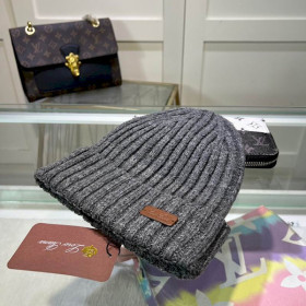 Loro Piana Men's / Women's Cashmere Beanie in dark gray