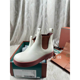 Loro Piana Women's Short Boots / White