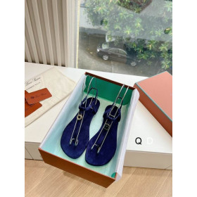 Loro Piana Women's M/dil Sandals / Blue