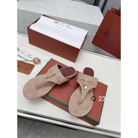 Loro Piana Women's M/dil Sandals / Light Khaki