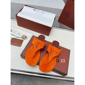 Loro Piana Women's M/dil Sandals / Orange Sale