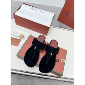 Loro Piana Women's M/dil Sandals / Black Sale