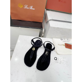 Loro Piana Women's M/dil Sandals / Black