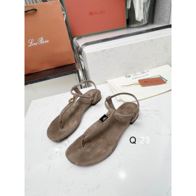Loro Piana Women's M/dil Sandals / Khaki