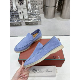 Loro Piana Men/Women's Summer Walk Moccas/ Flat Shoes / Purple