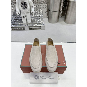 Loro Piana Men/Women's Summer Walk Moccas/ Flat Shoes / Sandy