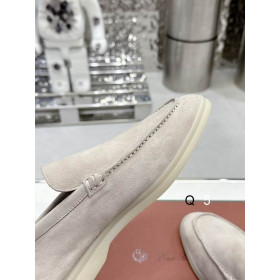 Loro Piana Men/Women's Summer Walk Moccas/ Flat Shoes / Sandy