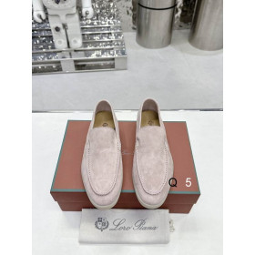 Loro Piana Men/Women's Summer Walk Moccas/ Flat Shoes / Light P/k